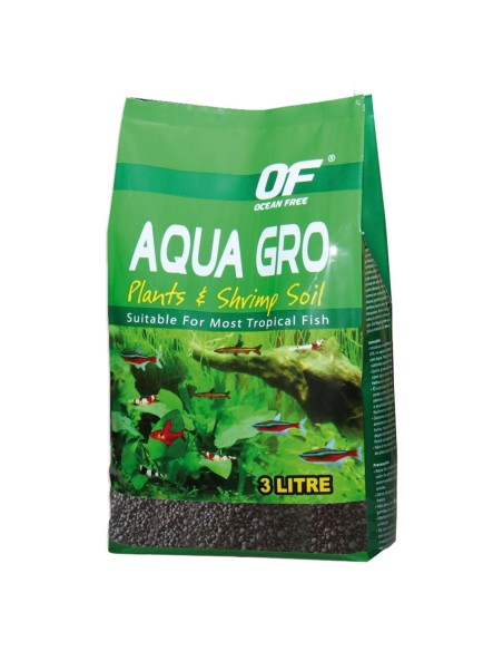 Sustrato para plantas de acuario AQUA GRO 3lt