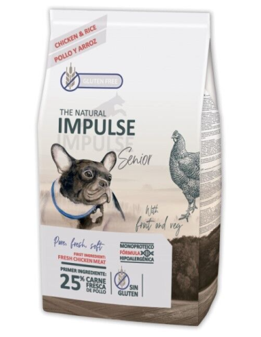 Pienso para Perro Senior IMPULSE 12kg