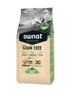 OWNAT GRAIN FREE LIGHT 14 kg