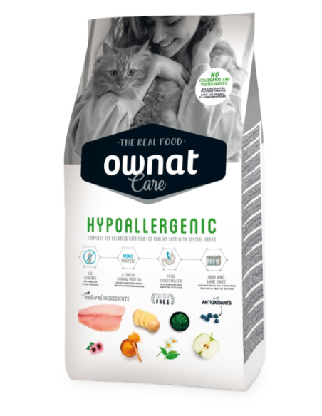 OWNAT Gato CARE HYPOALLERGENIC 3 kg