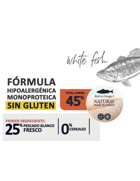 IMPULSE GRAIN FREE PESCADO BLANCO 10 KG