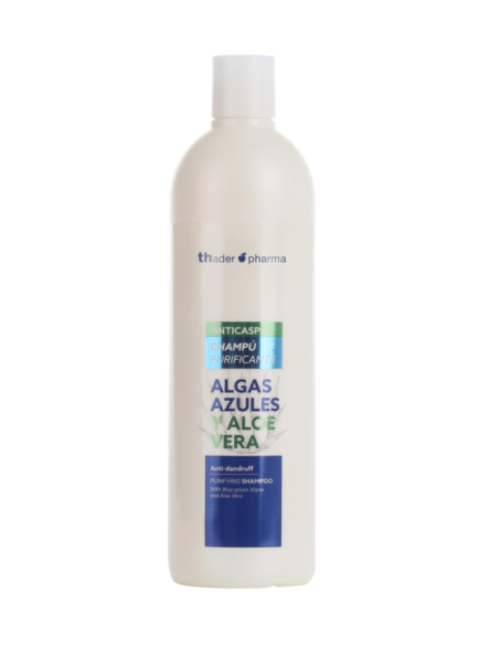 Champu anticaspa con algas azules  y aloe vera TH PHARMA