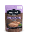 OWNAT WETLINE gato esterilizado, con pollo y salmon 12 x 85 gr