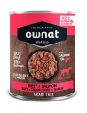 OWNAT WETLINE perro, con ternera y salmon 12 x 395 gr