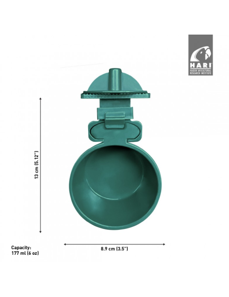 Comedero y Bebedero HARI LOCK CROCK 177 ml