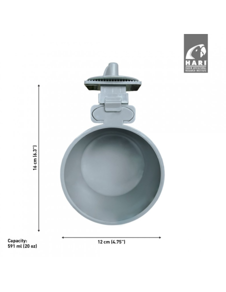 Comedero y Bebedero HARI LOCK CROCK 519 ml