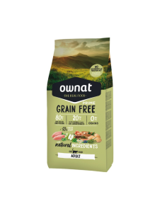 OWNAT GRAIN FREE ADULT 8 kg Pienso para gato