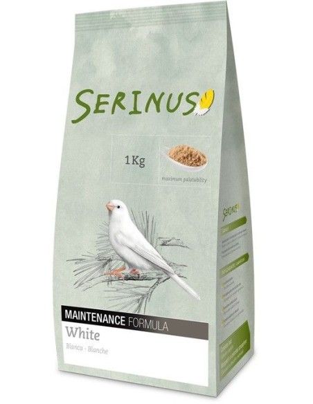 Alimento para canarios blancos SERINUS FÓRMULA BLANCA 1 kg
