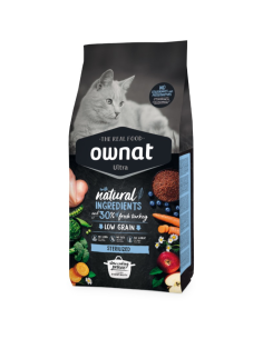 Pienso para gato OWNAT ULTRA SUPERPREMIUM STERILIZED 1.5 KG