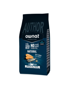 Pienso para gato OWNAT AUTHOR FRESH OILY FISH&POULTRY 3 KG