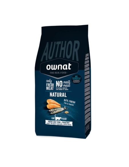 OWNAT Gato AUTHOR PESCADO Y AVES FRESCAS 1.5 KG