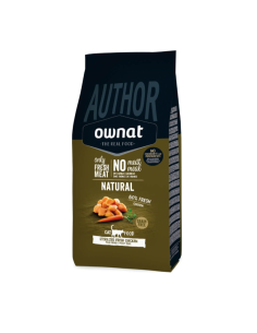 Pienso para gato OWNAT AUTHOR GRAIN FREE STERILIZED FRESH CHICKEN 3 KG