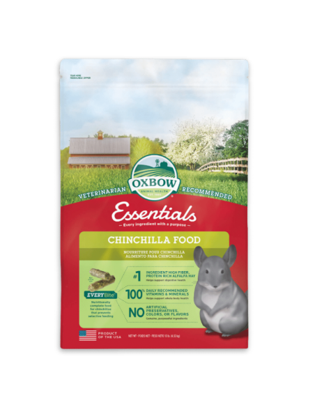 Pienso completo para chinchillas - 11.34kg - Oxbow Essentials