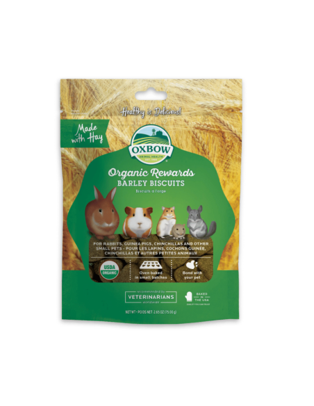 Galletas Naturales de Cebada para Roedores - Oxbow Essentials 75g