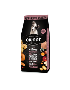 Pienso para perro OWNAT ULTRA MEDIUM JUNIOR