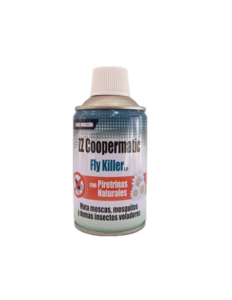 Insecticida COOPERMATIC 250 ML - Eficaz contra moscas y mosquitos