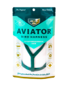 Arnes para aves THE AVIATOR verde talla PETITE 75-110 grs