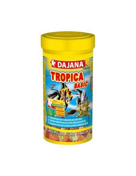 Alimento Tropica Basic Dajana 500 ml: Nutrición Esencial para Peces Tropicales