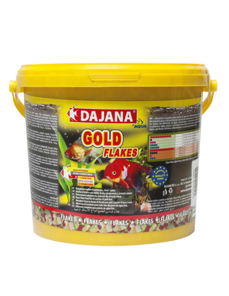 Alimento Gold Escamas Dajana 1000 ml: Nutrición Premium para Peces Dorados - CPA