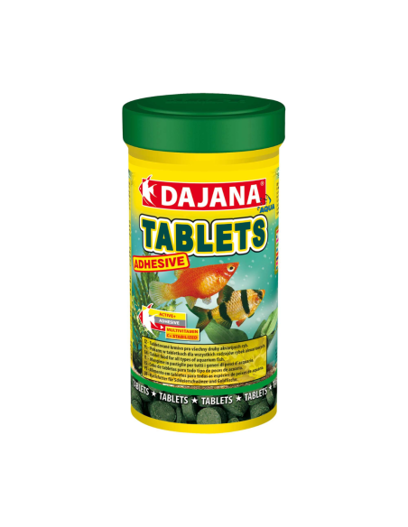 Alimento Adhesivo en Tabletas para Peces - Dajana 100ml