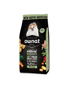 Ownat Ultra Mini Adult - Pienso Completo para Perros Adultos de Razas Pequeñas 3kg