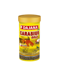 Alimento Carasius Gold en Gránulos para Peces de Agua Fría - Dajana 250ml