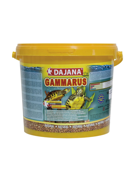 Alimento Gammarus Dajana 5000 ml: Suplemento Natural para Tortugas y Peces - CPA