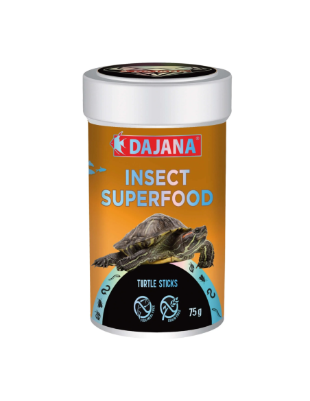 Sticks para Tortugas Acuáticas Insect Superfood Dajana 250 ml: Nutrición Superior con Insectos - CPA