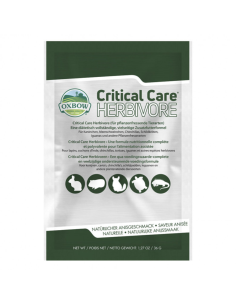 Oxbow Critical Care para Herbívoros - Sabor Anís - 36g