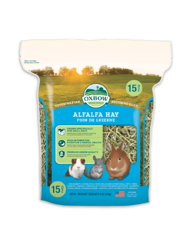 Heno de Alfalfa Premium - Alimentación Natural para Roedores | Mascotasana