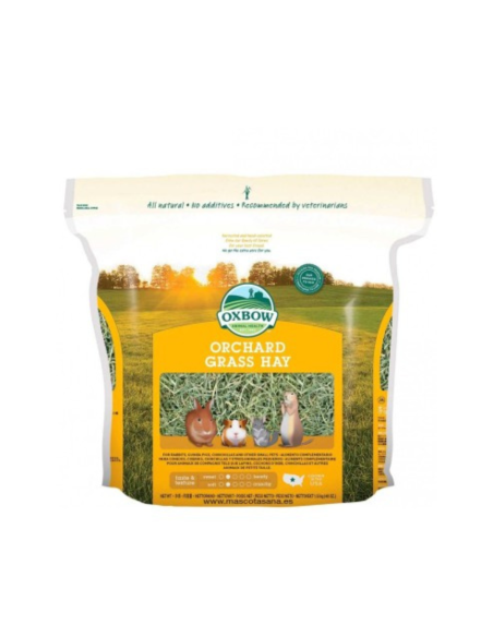 Heno de huerto para roedores - Oxbow Orchard Grass de 4,08kg - CPA