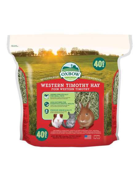 Heno para Roedores OXBOW Western Timothy 2,55kg