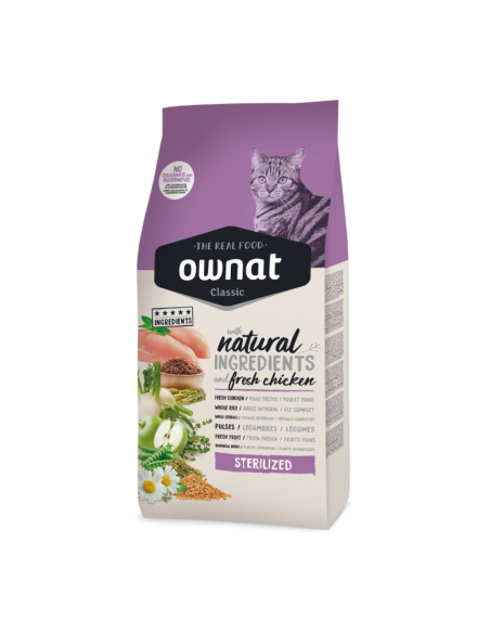 Ownat Classic Sterilized - Pienso para Gatos Esterilizados