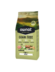 Ownat GF Prime Adult Chicken & Turkey - Pienso Sin Cereales para Gatos Adultos