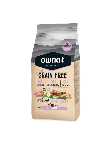 OWNAT Gato GRAIN FREE JUST STERILIZED 400g