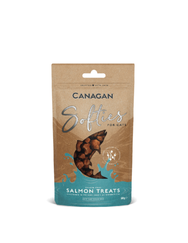 Snacks Naturales para Gato CANAGAN Softies Salmon 50g