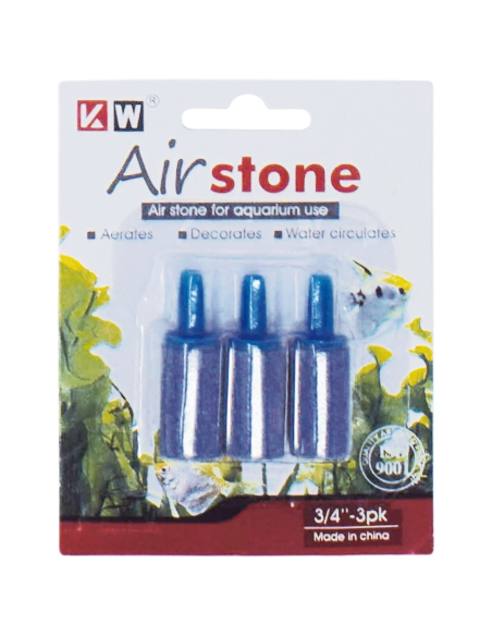 Difusores KW Airstone 3 unidades: Oxigenación Eficiente para Acuarios - CPA