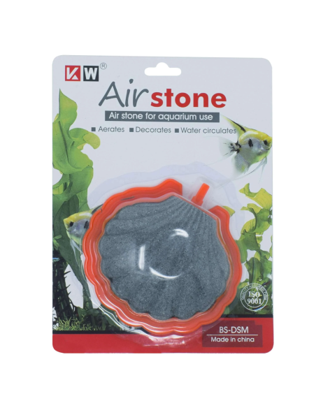 Difusor KW Air Stone con Base - Mejora la Oxigenación en tu Acuario