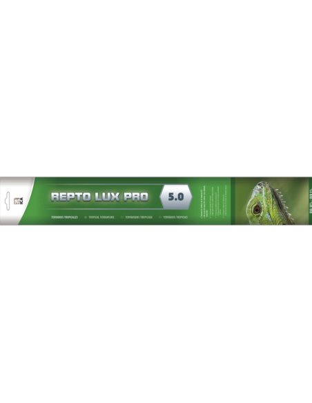 Reptolux Pro 5.0 (10 vatios) de 33.10 cm: Iluminación UVB para Reptiles - CPA