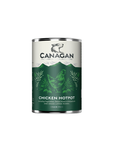 Canagan Lata para Perros de Estofado de Pollo 6X400g: Comida Húmeda Natural - CPA