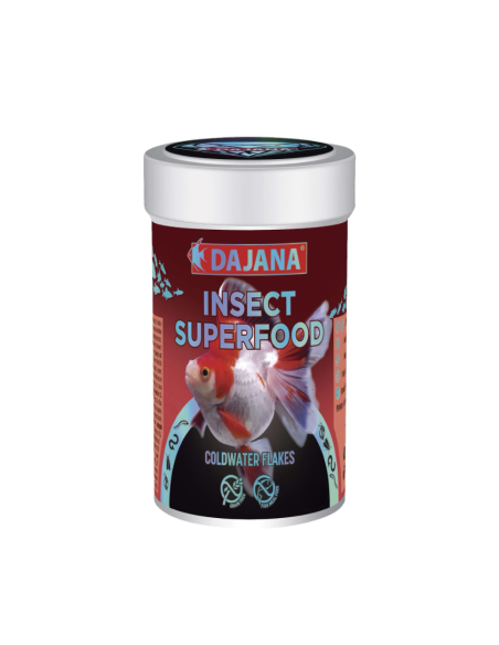 Escamas para Peces de Agua Fría Insect Superfood Dajana 100 ml: Nutrición Superior con Insectos - CP