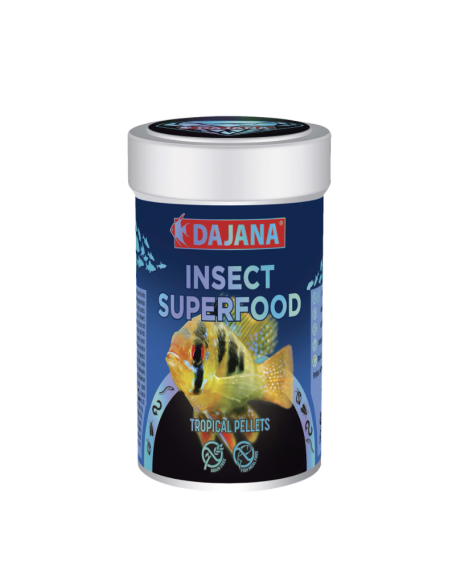 Pellets para Peces Tropicales Insect Superfood Dajana 100 ml: Nutrición Superior con Insectos - CPA