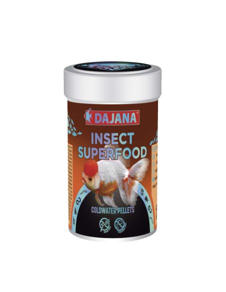 Pellets para Peces de Agua Fría Insect Superfood Dajana 100 ml: Nutrición Superior con Insectos - CP