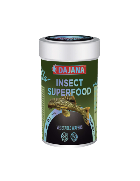 Pastillas Vegetales para Peces de Fondo Insect Superfood - Dajana 100ml