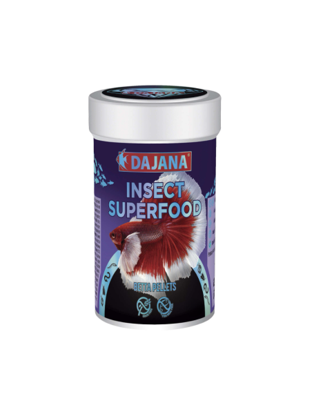 Pellets para Bettas Insect Superfood Dajana 100 ml: Nutrición Superior con Insectos - CPA