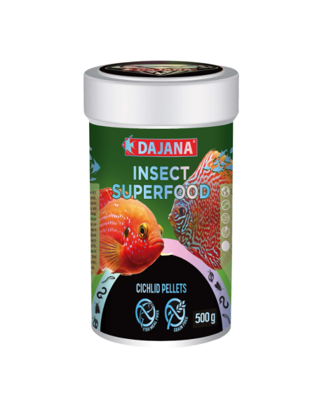 Pellets para Cíclidos Omnívoros Insect Superfood Dajana 1 L: Nutrición Completa con Insectos - CPA