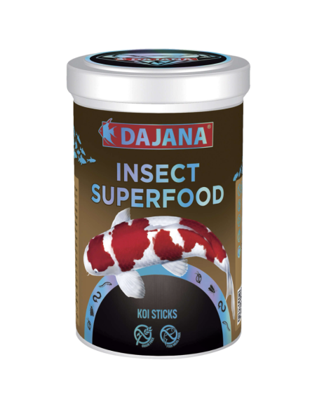 Sticks para Peces Estanque Insect Superfood Dajana 5L/1.100g Nutrición Superior con Insectos - CPA