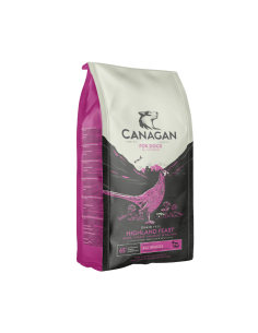 Canagan Festín de las Highlands 12kg: Alimento Sin Cereales para Perros Adultos - CPA