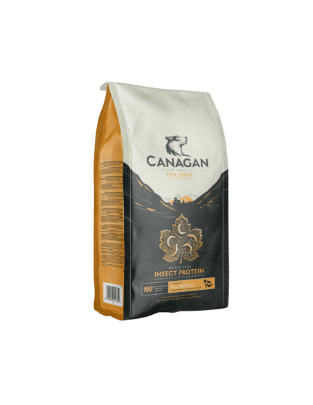 Canagan Perro Proteína de insectos 1,5kg: Alimento Sostenible Sin Cereales Perros Adultos - CPA