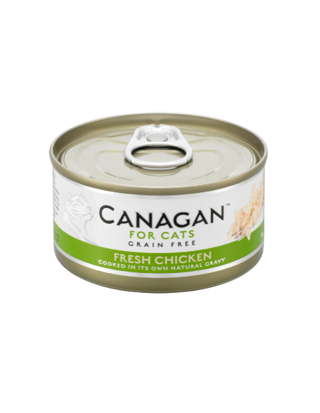 Comida Humeda para Gato CANAGAN Pollo 12 x 75g